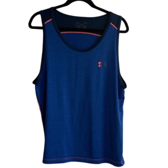 Ander Armour Blue and Black Tank Top - Picture 1 of 4